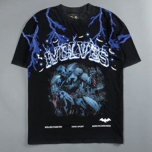 Darc Sport League Of Shadows Premium Oversized Shirt Small Batman